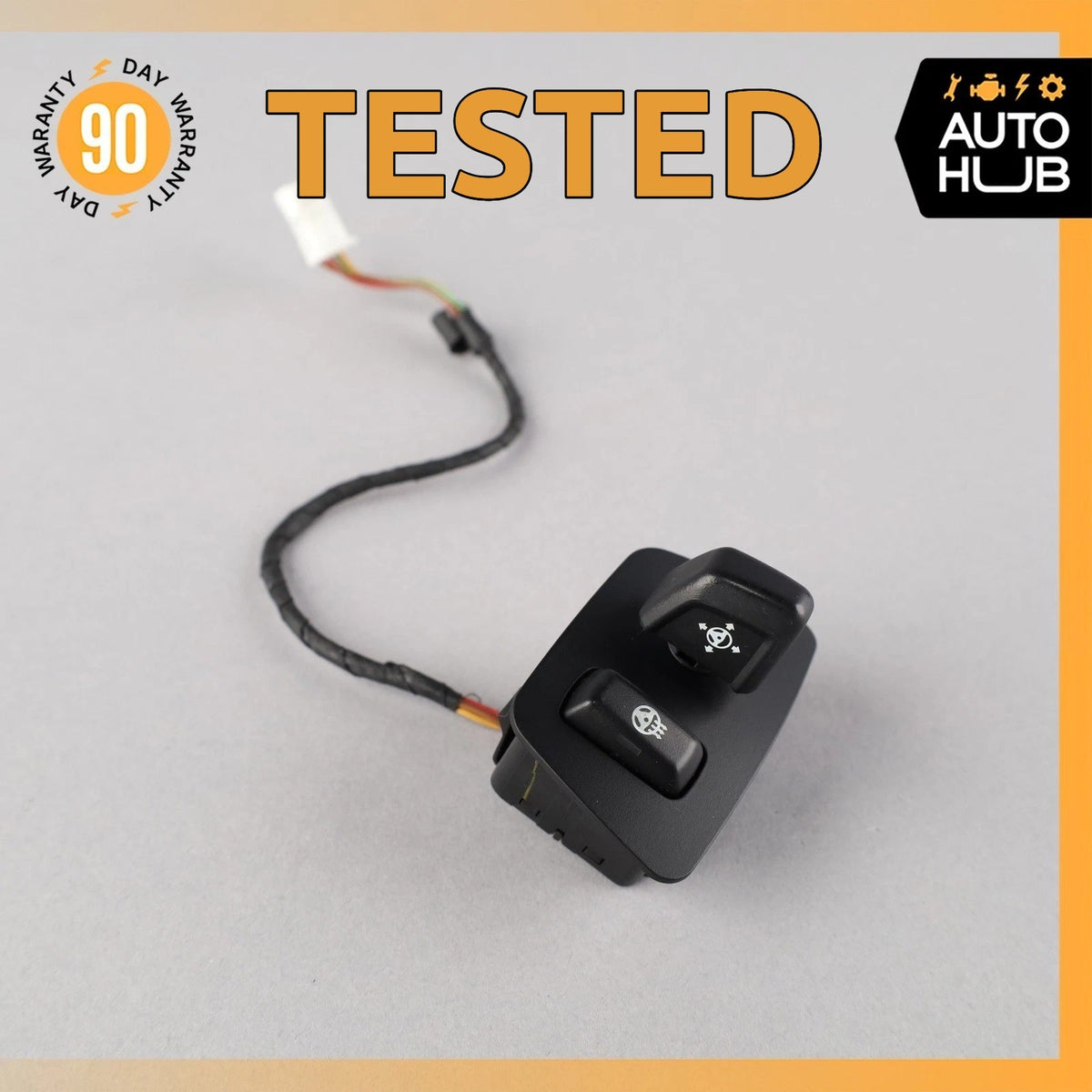 11-16 BMW F10 528i Steering Column Adjuster Heated Button Control Switch OEM - photo 1