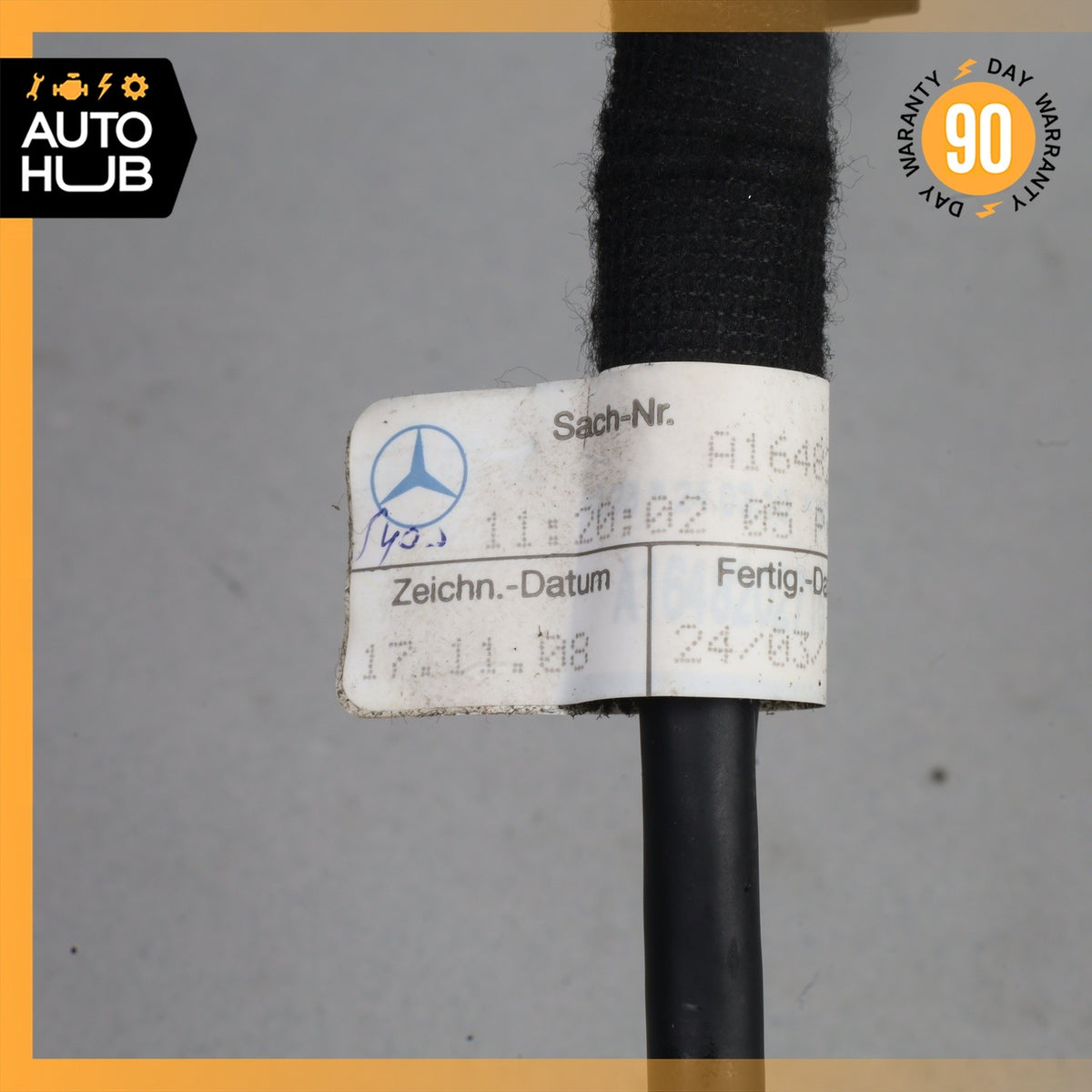 06-12 Mercedes W164 ML350 GL550 Ipod Interface Control Module Cable Harness OEM - photo 7