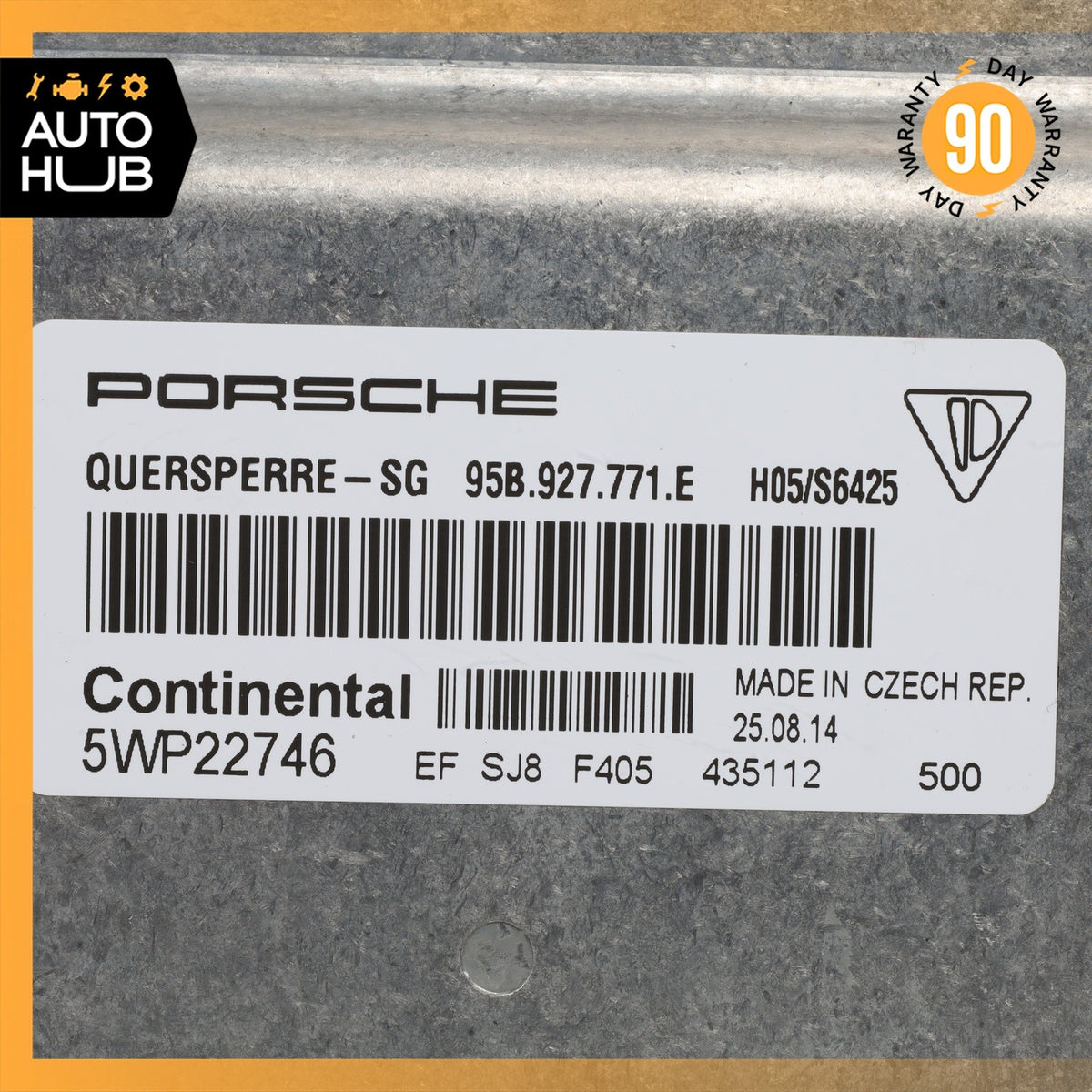 15-18 Porsche Macan S 95B Differential Lock Control Module Unit OEM 81k - photo 6