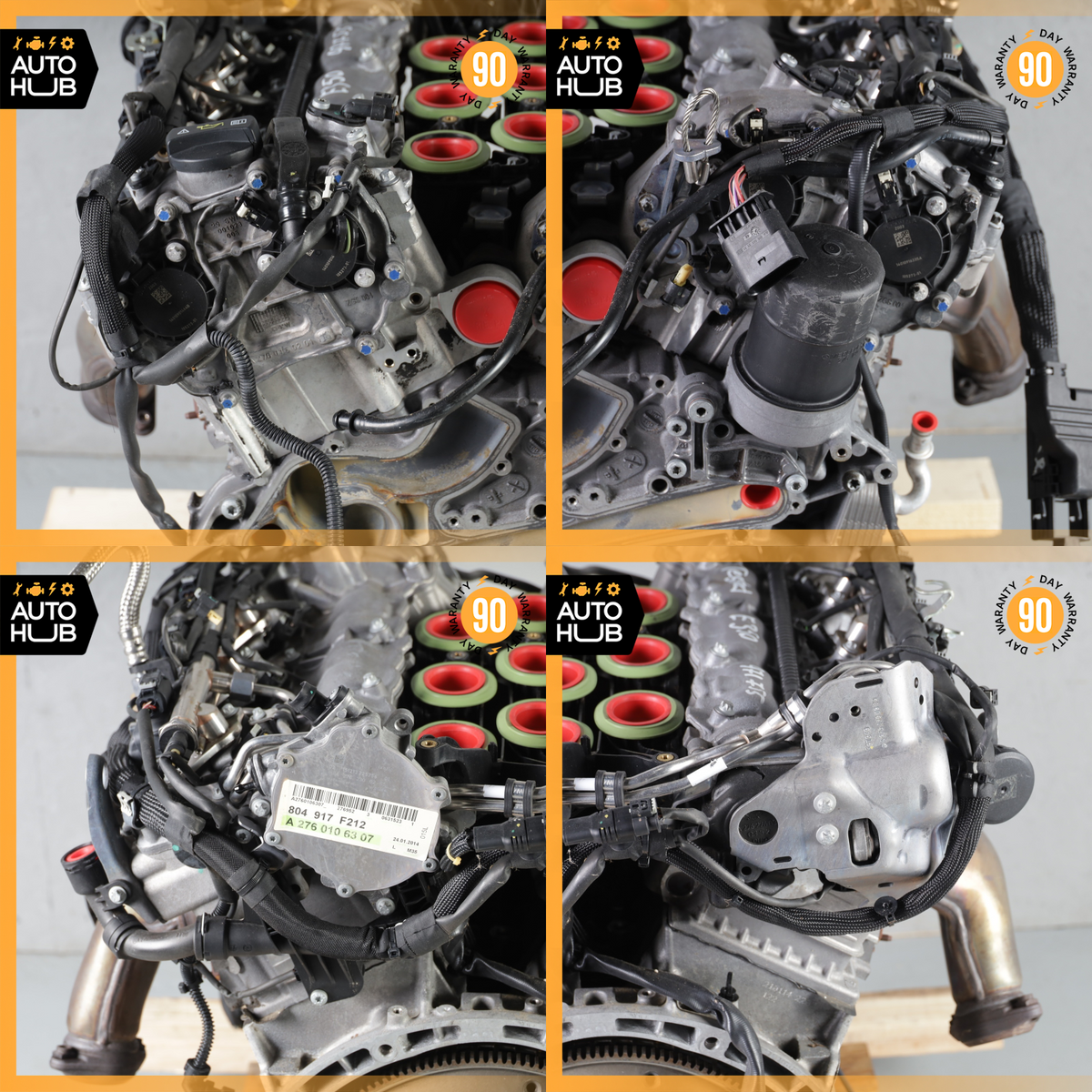 Mercedes W212 E350 C350 GLK350 M276 RWD Engine Motor Assembly 276.952 OEM 75k - photo 8