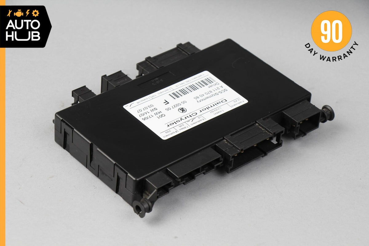 03-12 Mercedes W211 E350 GL450 GL350 SLK350 Seat Control Module Left Side OEM - photo 4