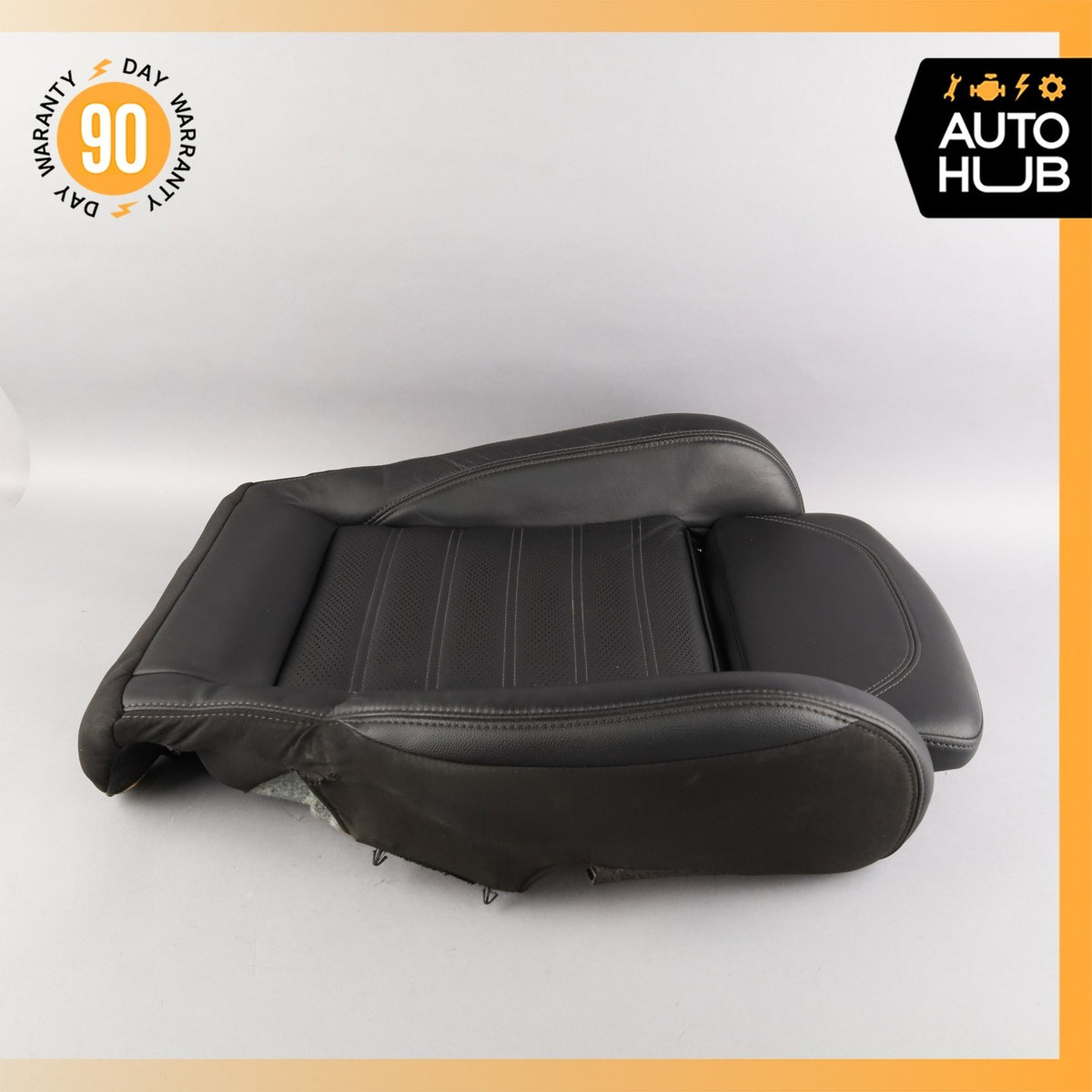 17-24 Alfa Romeo 952 Giulia Sport Front Left Side Lower Seat Cushion Black OEM - photo 15