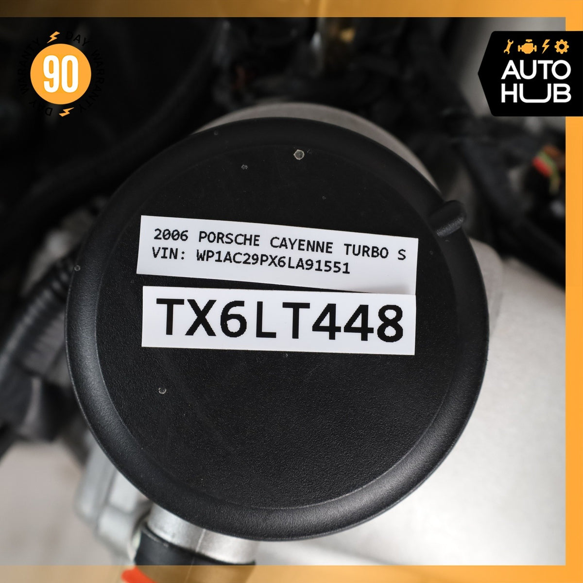 03-06 Porsche Cayenne 955 Turbo S 4.5L V8 M48.50 Engine Motor Assembly OEM - photo 23