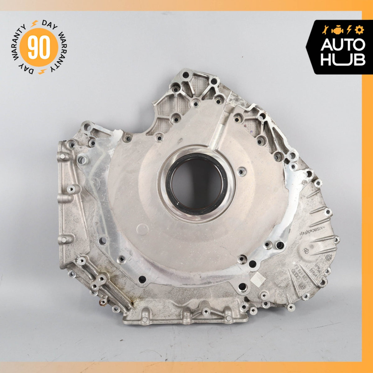 Audi C7 S6 4.0L Engine Timing Chain Cover Plate 079103173BJ OEM - photo 2