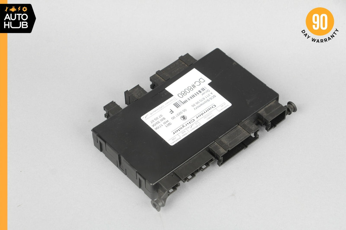 03-12 Mercedes W211 E350 CLS500 Seat Control Module Front Left 2118709926 OEM - photo 3