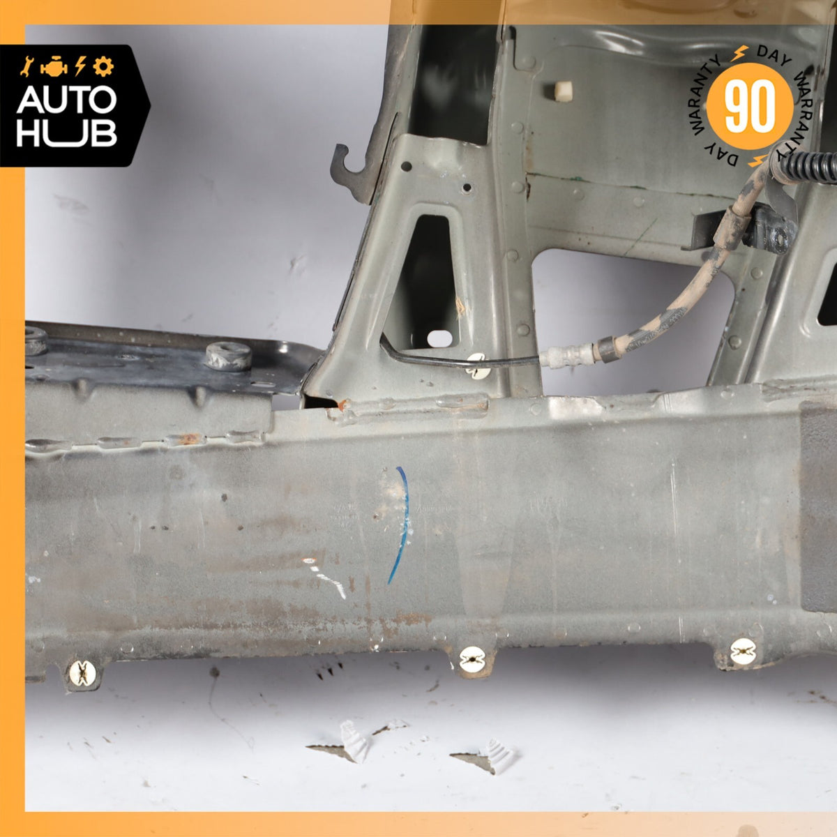 11-14 Porsche Cayenne 958 Hybrid S Front Left Frame Apron Beam Inner Fender OEM - photo 15