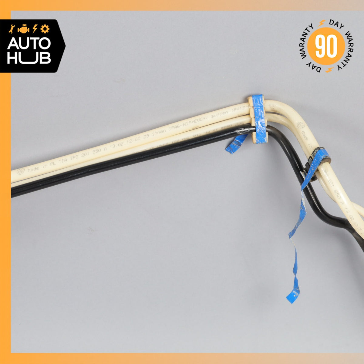 11-18 Porsche Cayenne 958 VR6 3.6L Fuel Gas Hose Line Pipe Set OEM - photo 12
