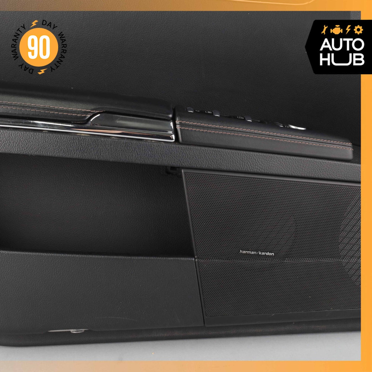 10-13 Mercedes W221 S63 AMG S550 Front Left Side Interior Door Panel Black OEM - photo 6