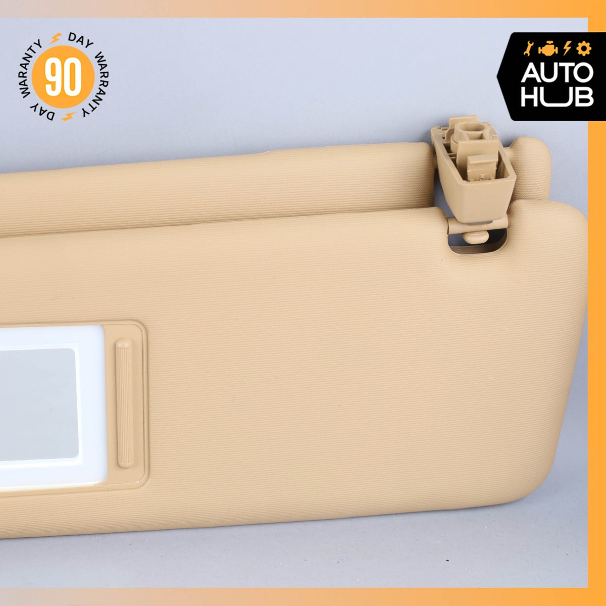 15-18 Porsche Cayenne 958 Sun Visor Sunvisor Front Left Luxor Beige OEM - photo 10