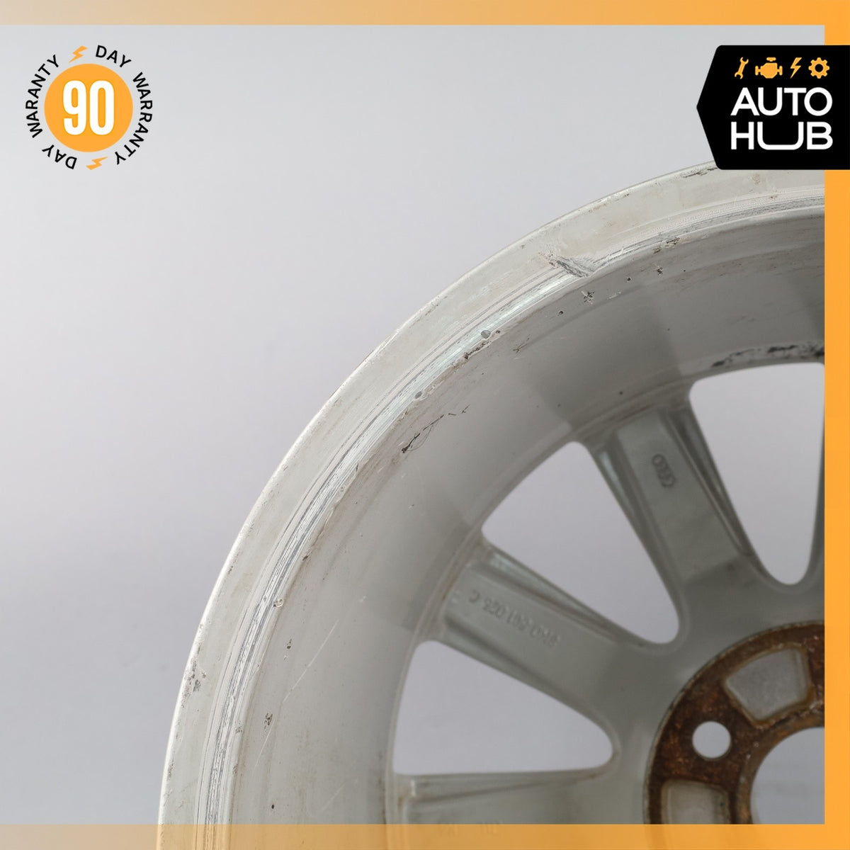 Audi B8 A4 8 x 17 17" Factory Wheel Rim Silver 8K0601025C OEM - photo 9