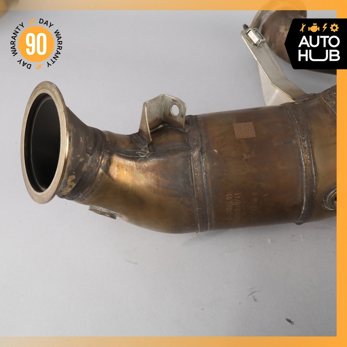 Porsche Macan 95B S GTS Turbo Engine Exhaust Downpipe Left & Right Side OEM 74k - photo 3