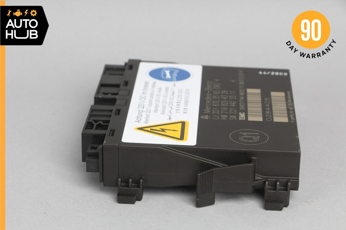 07-10 Mercedes W221 S550 S63 Front Left or Right Seat Contour Control Module OEM - photo 6