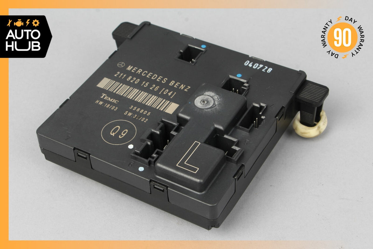 03-06 Mercedes W211 E55 E500 E350 Door Control Module Rear Left 2118201526 OEM - photo 1