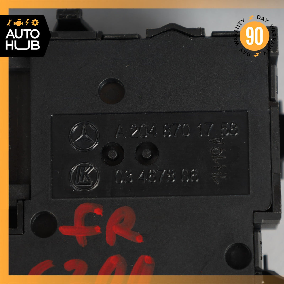 08-15 Mercedes W204 C300 C350 Front Right Passenger Seat Control Switch OEM - photo 10