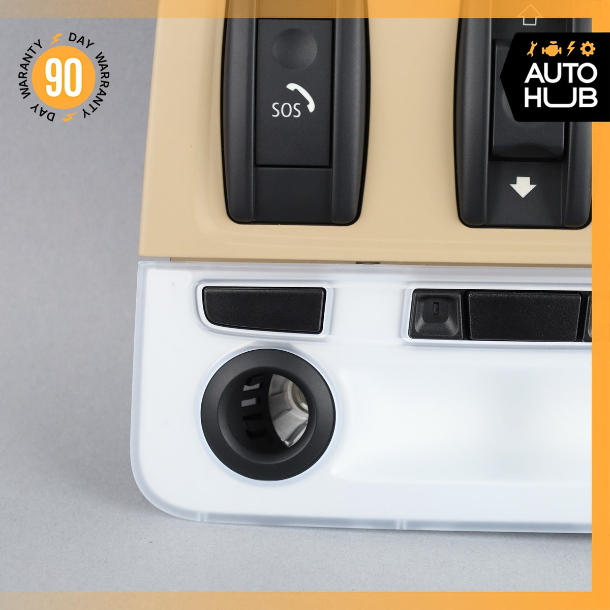 13-15 BMW E84 X1 Front Overhead Dome Light Lamp Sunroof Switch OEM - photo 7