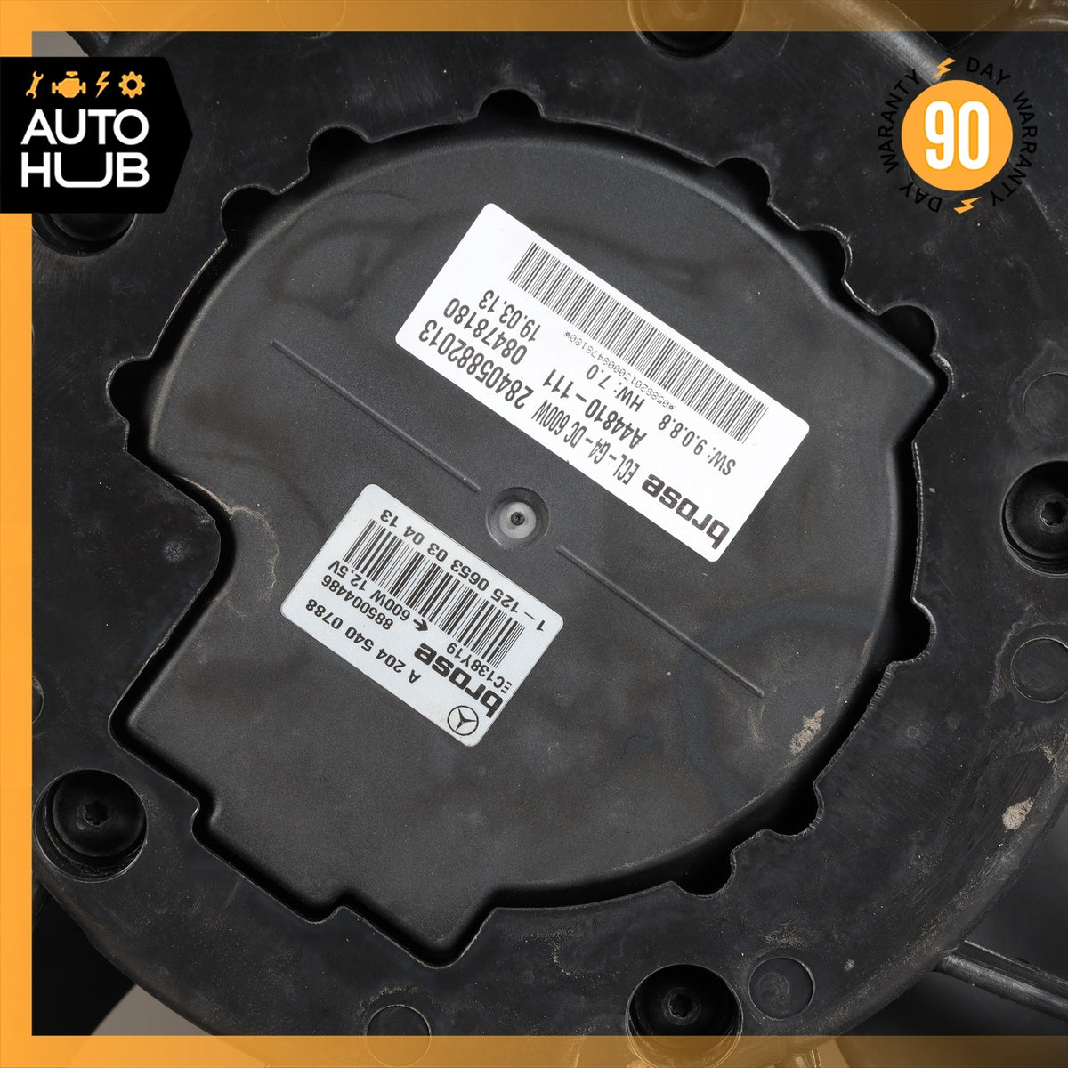 08-20 Mercedes X204 GLK350 C350 Engine Radiator Cooling Fan Motor Assembly OEM - photo 11