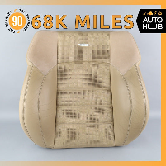 07-09 Mercedes W211 E63 AMG Front Left or Right Top Upper Seat Cushion Beige OEM - photo 1