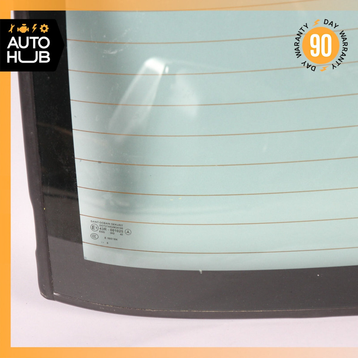03-09 Mercedes W209 CLK550 CLK350 CLK320 Convertible Soft Top Rear Glass OEM - photo 7