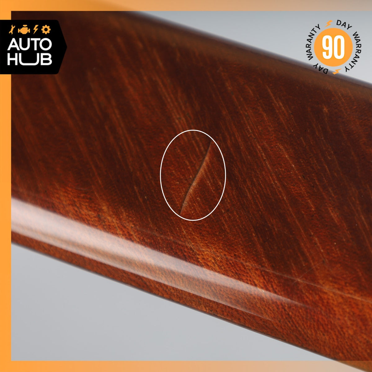 03-08 Maserati Quattroporte Right Passenger Side Dashboard Panel Trim Wood OEM - photo 5