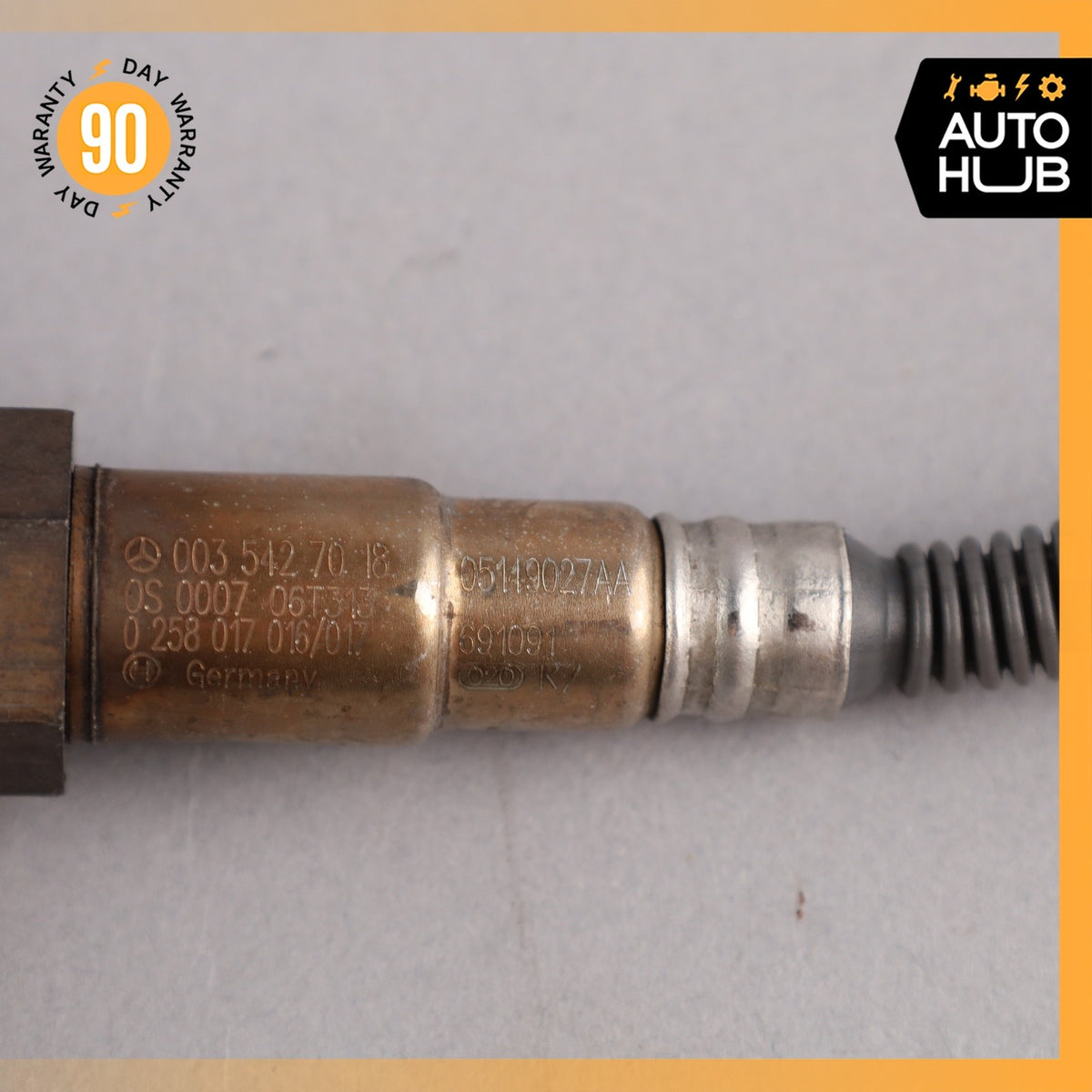 Mercedes W221 S550 C300 E550 Oxygen O2 Sensor Lambda 0035427018 OEM - photo 9