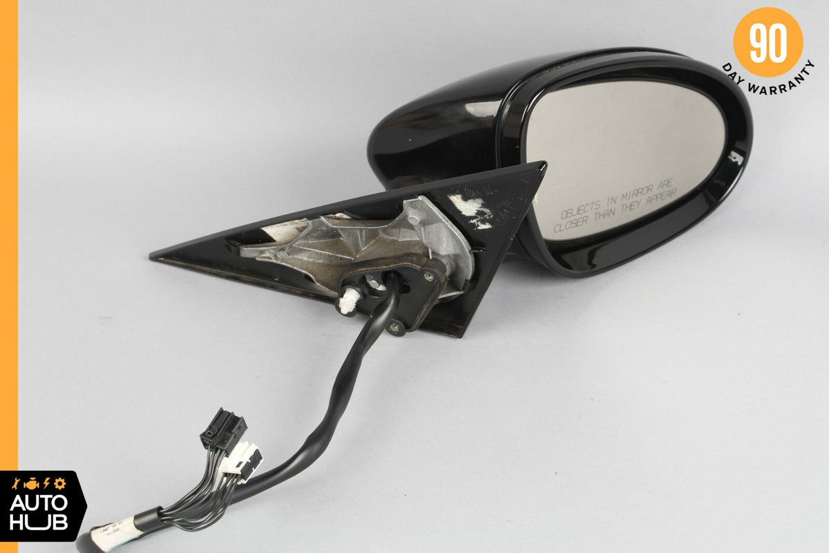 06-08 Mercedes W219 CLS550 CLS55 AMG Right Side Rear View Door Mirror Black OEM - photo 2