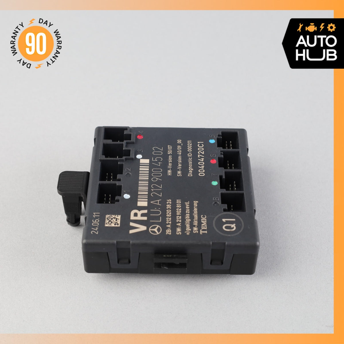08-12 Mercedes W207 E350 C300 GLK350 Front Right Side Door Control Module OEM - photo 4