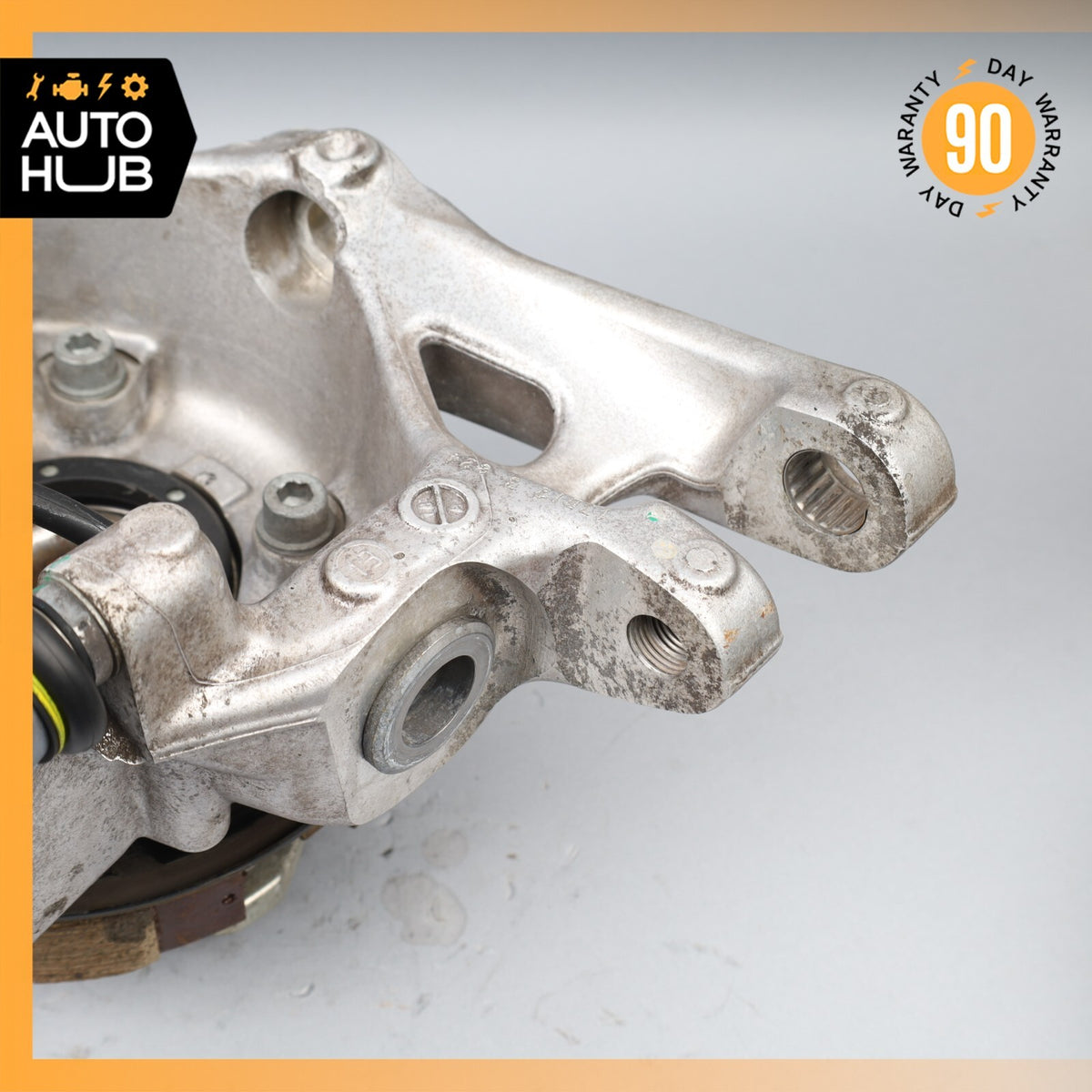 11-19 Maserati GranTurismo S M145 Rear Right Side Spindle Knuckle Hub OEM - photo 10