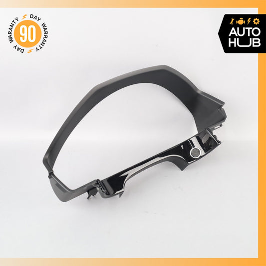 10-16 Mercedes W212 E350 E400 Instrument Cluster Clear Bezel Trim Cover OEM - photo 1