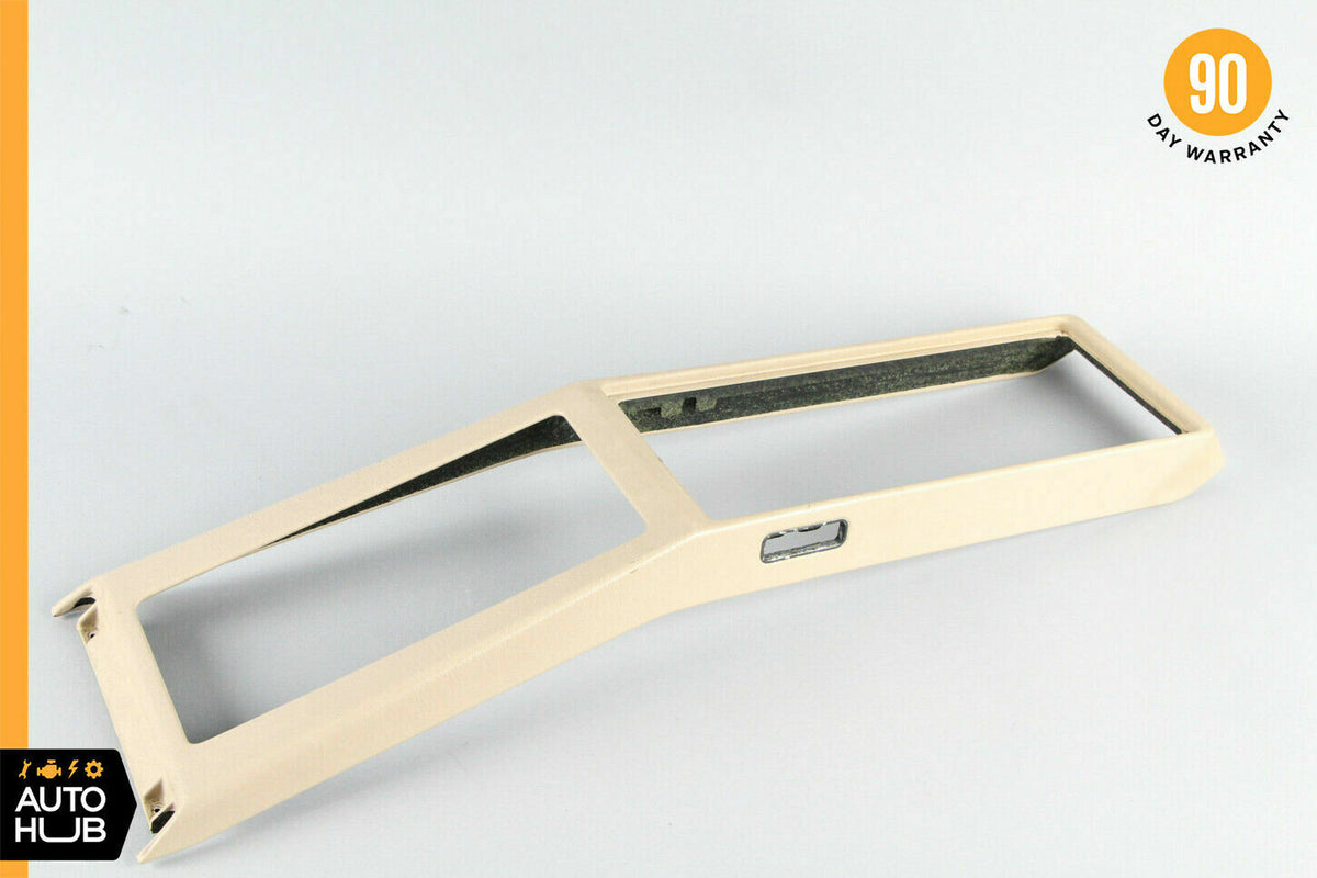 90-02 Mercedes R129 SL320 500SL SL600 Upper Center Console Trim Beige OEM - photo 1