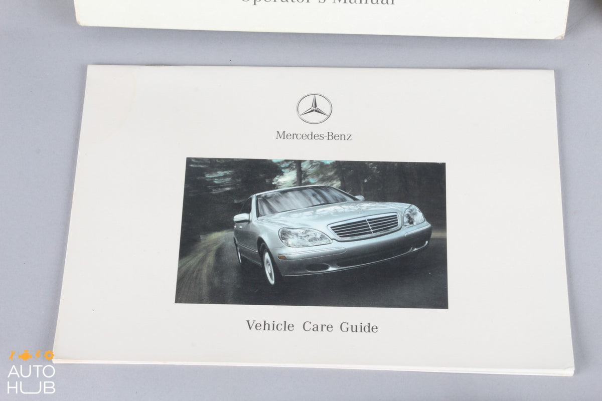 2002 Mercede-Benz W220 S500 Owner's Operator's Manual Book OEM - photo 5