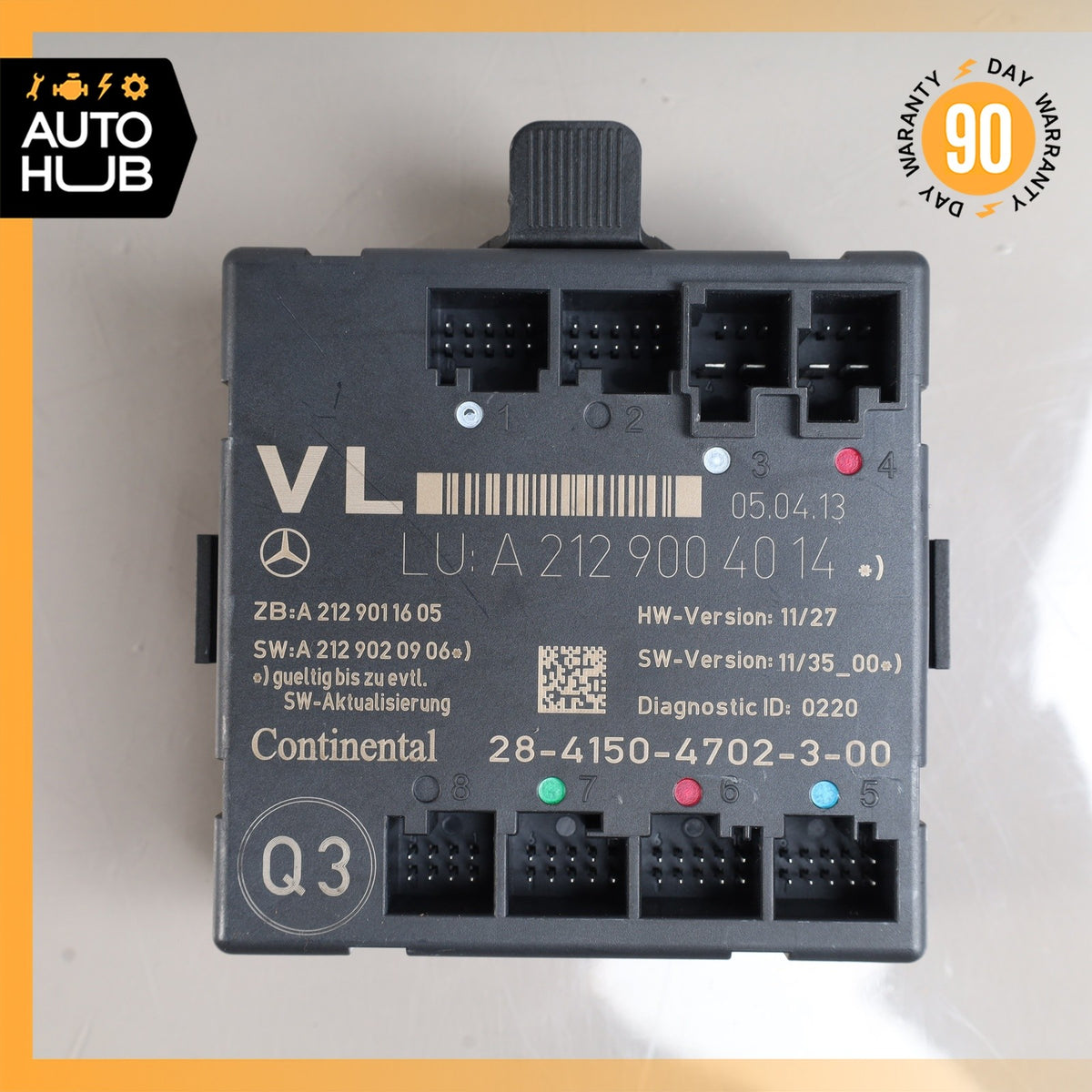 08-18 Mercedes X204 GLK250 E350 Front Left Driver Side Door Control Module OEM - photo 4
