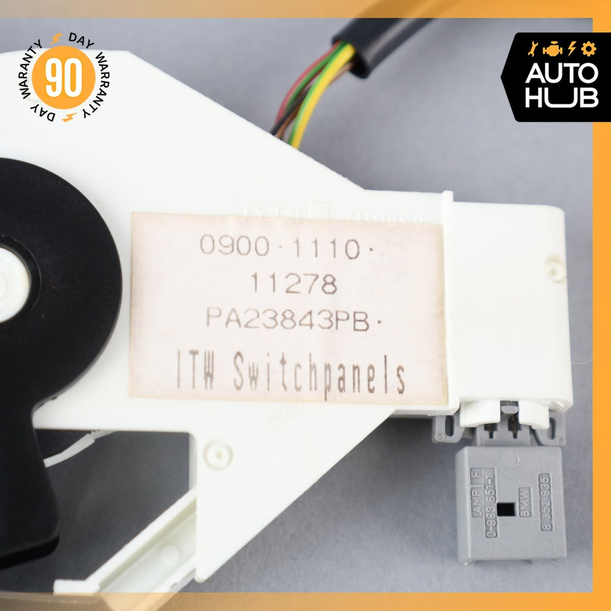 Bentley Arnage/ RR Seraph Rear A/C Heater Climate Control Switch PA23843PB OEM - photo 8