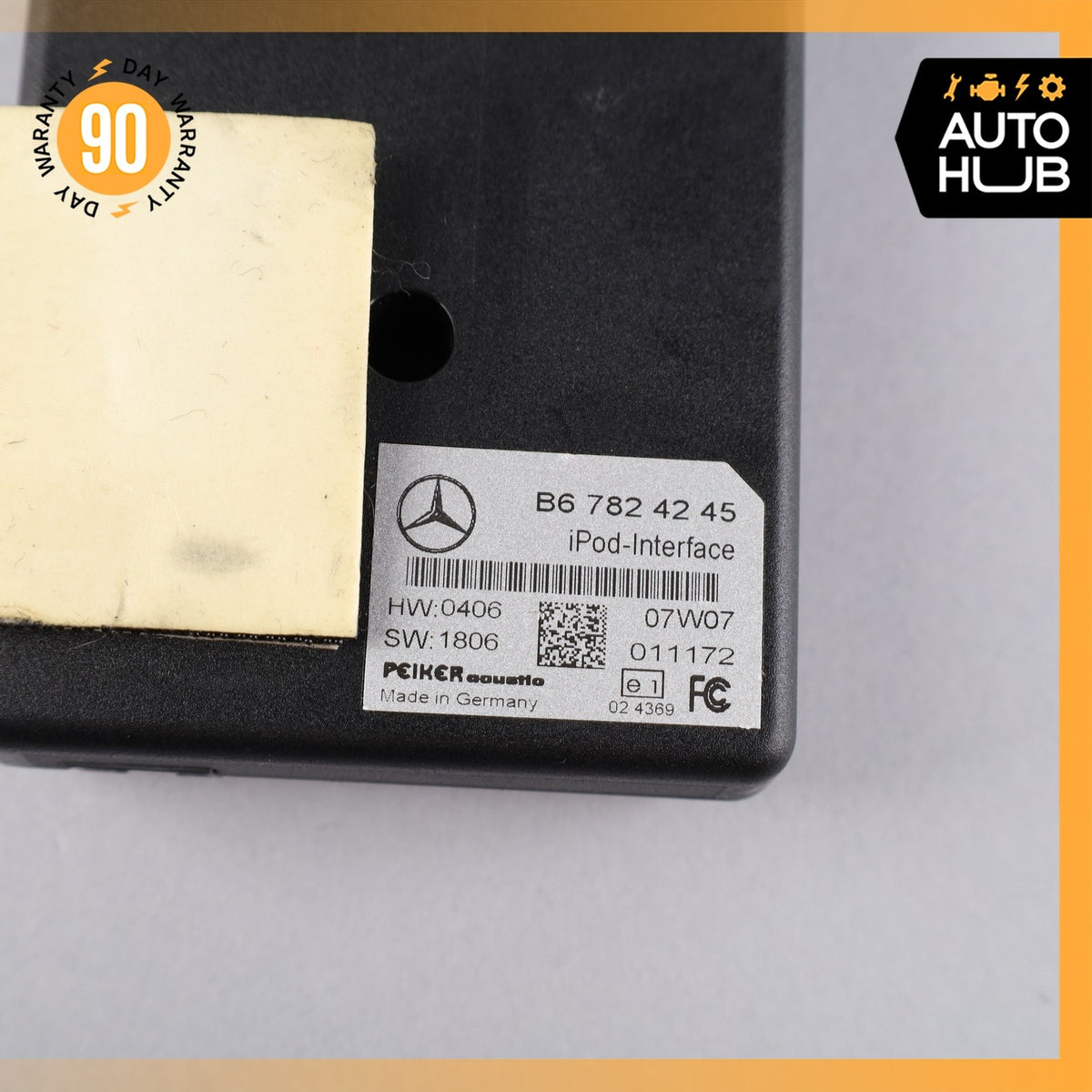 07-14 Mercedes W221 S63 CL550 CL63 AMG Ipod Interface Control Module B67824245 - photo 9