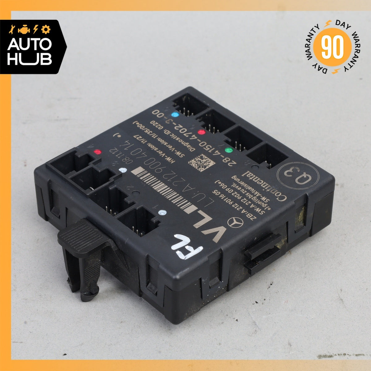 08-18 Mercedes W207 E350 E550 Front Left Driver Side Door Control Module OEM - photo 2