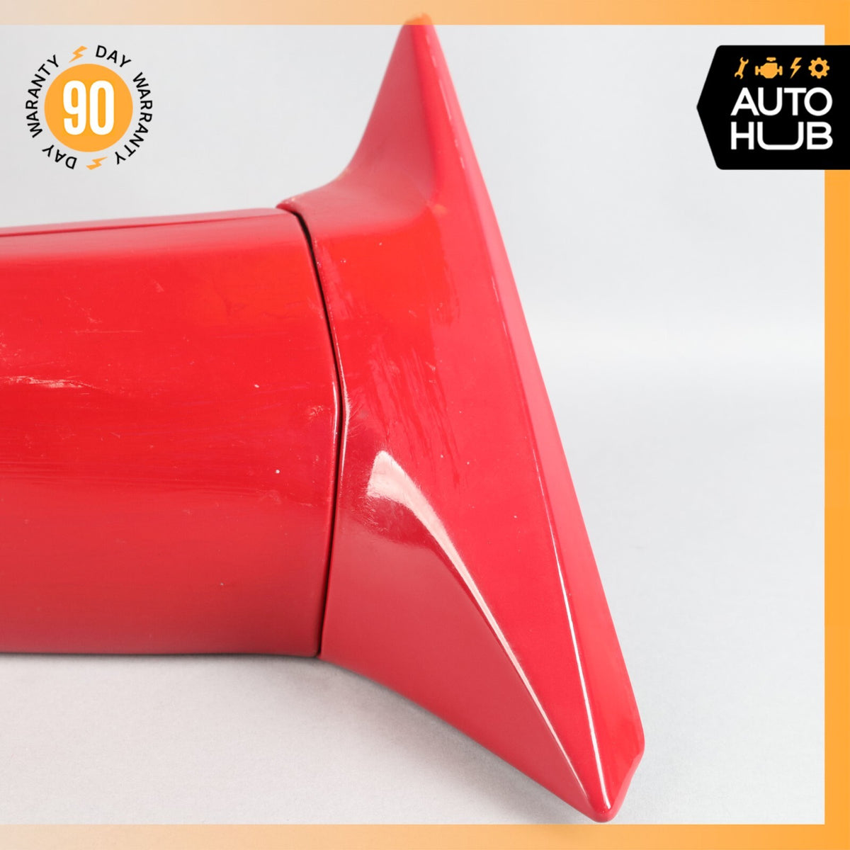 90-96 Mercedes R129 SL500 SL320 300SL Side View Door Mirror Right Side Red OEM - photo 10