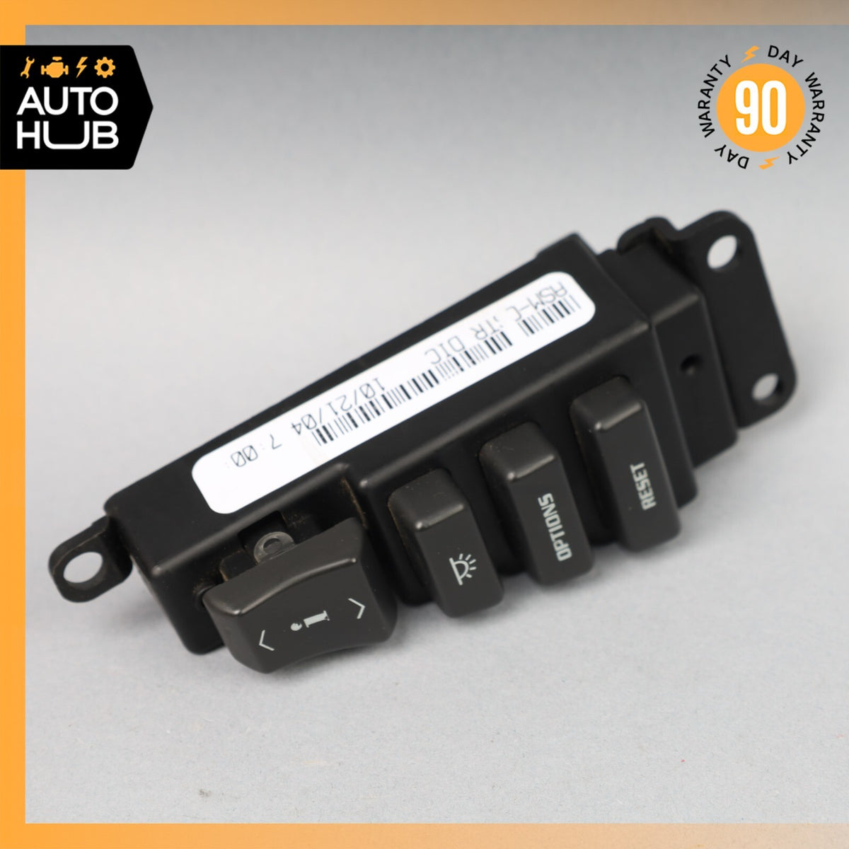 04-09 Cadillac XLR Information Display Switch Button 15251160 OEM - photo 6
