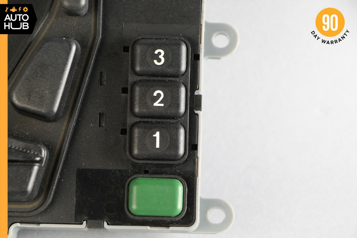 92-99 Mercedes W140 S500 Front Right Passenger Seat Control Adjustment Switch - photo 2