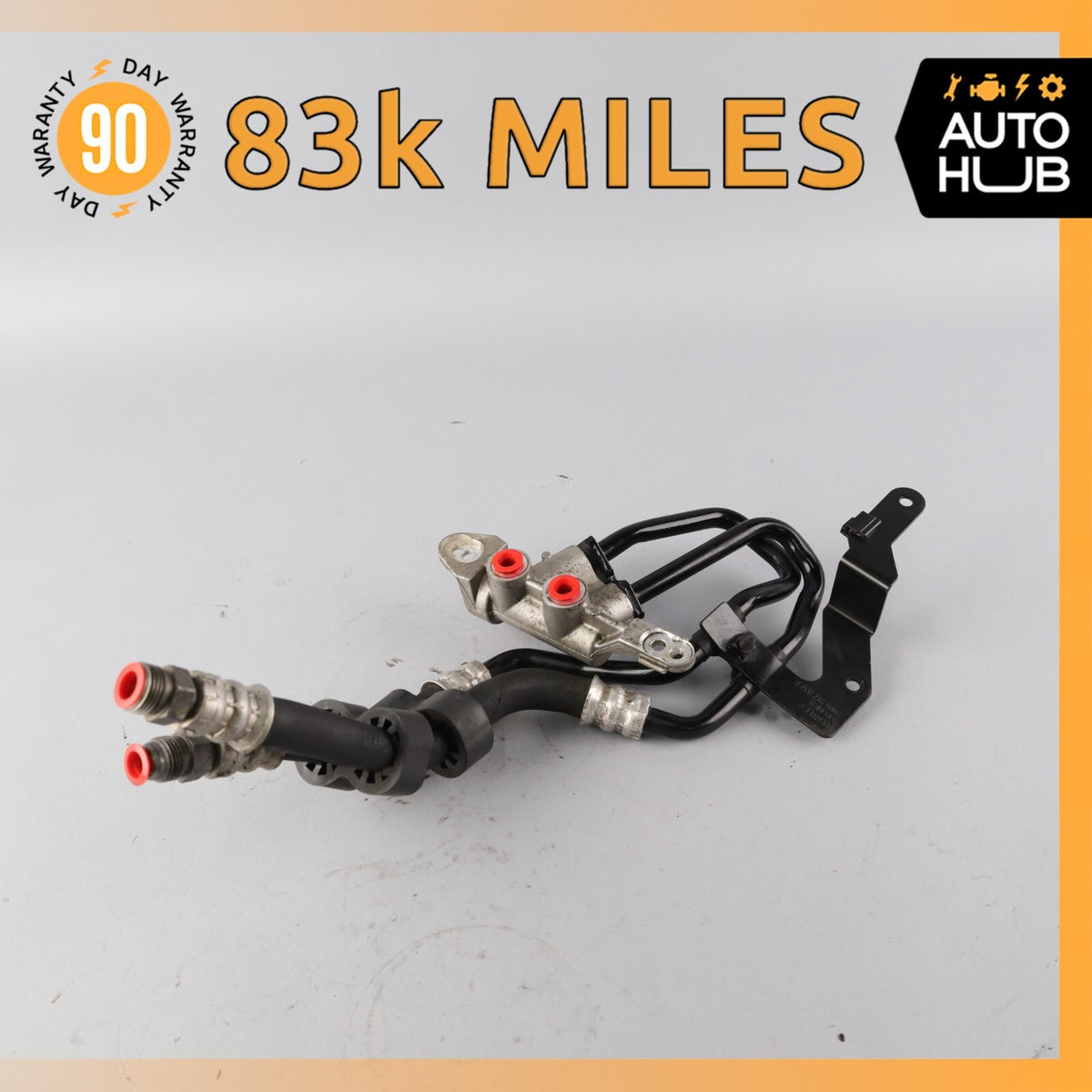07-12 Bentley Continental GTC Speed GT 6.0L W12 Oil Cooling Line Set OEM 83k - photo 1