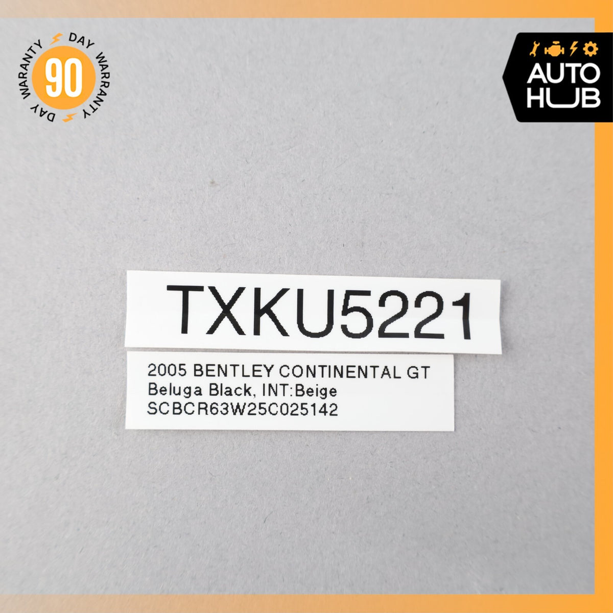 03-12 Bentley Continental GT GTC ESP PDC Button Switch Control OEM 81k - photo 10