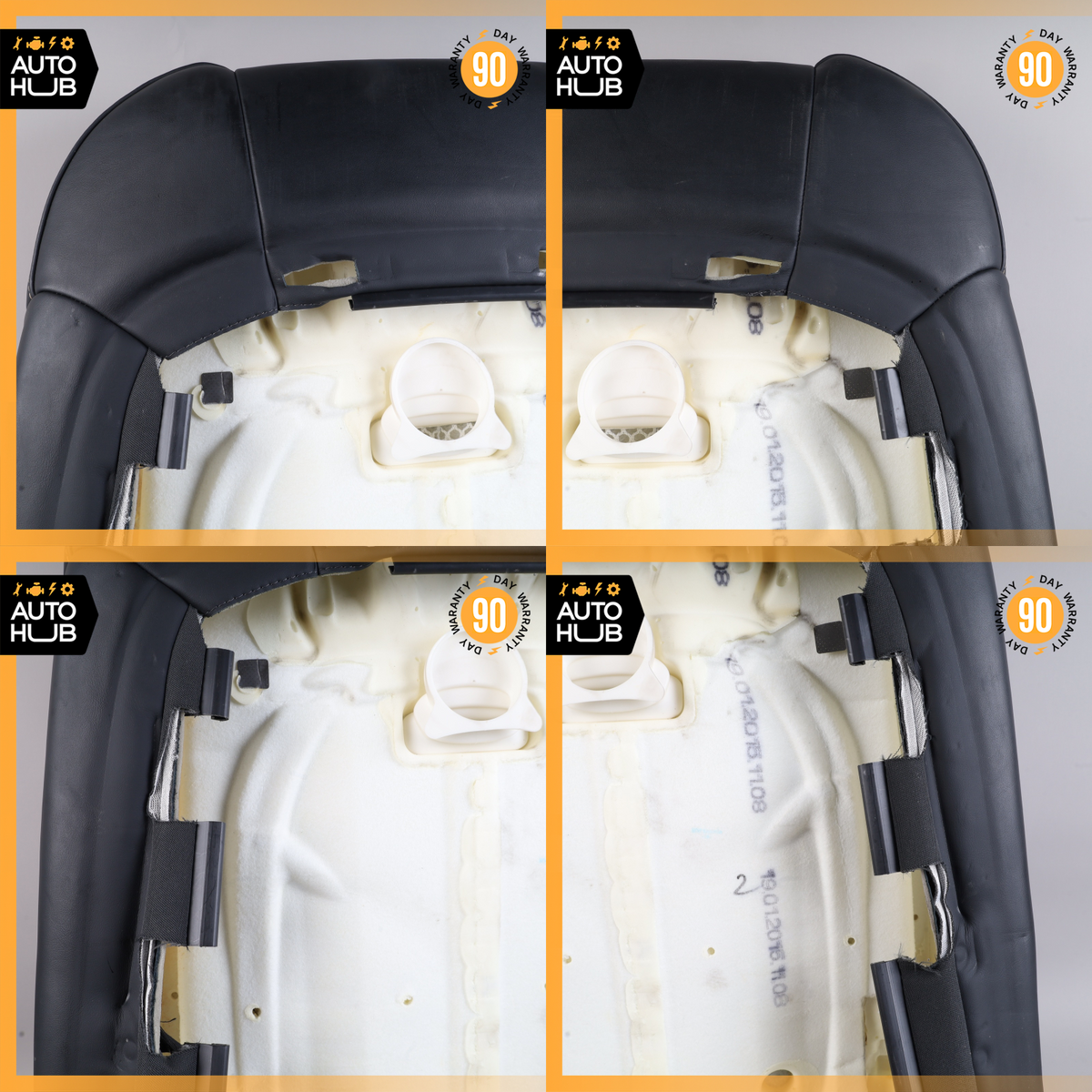 11-18 Porsche Cayenne 958 Front Left Driver Seat Upper Cushion Leather OEM - photo 17