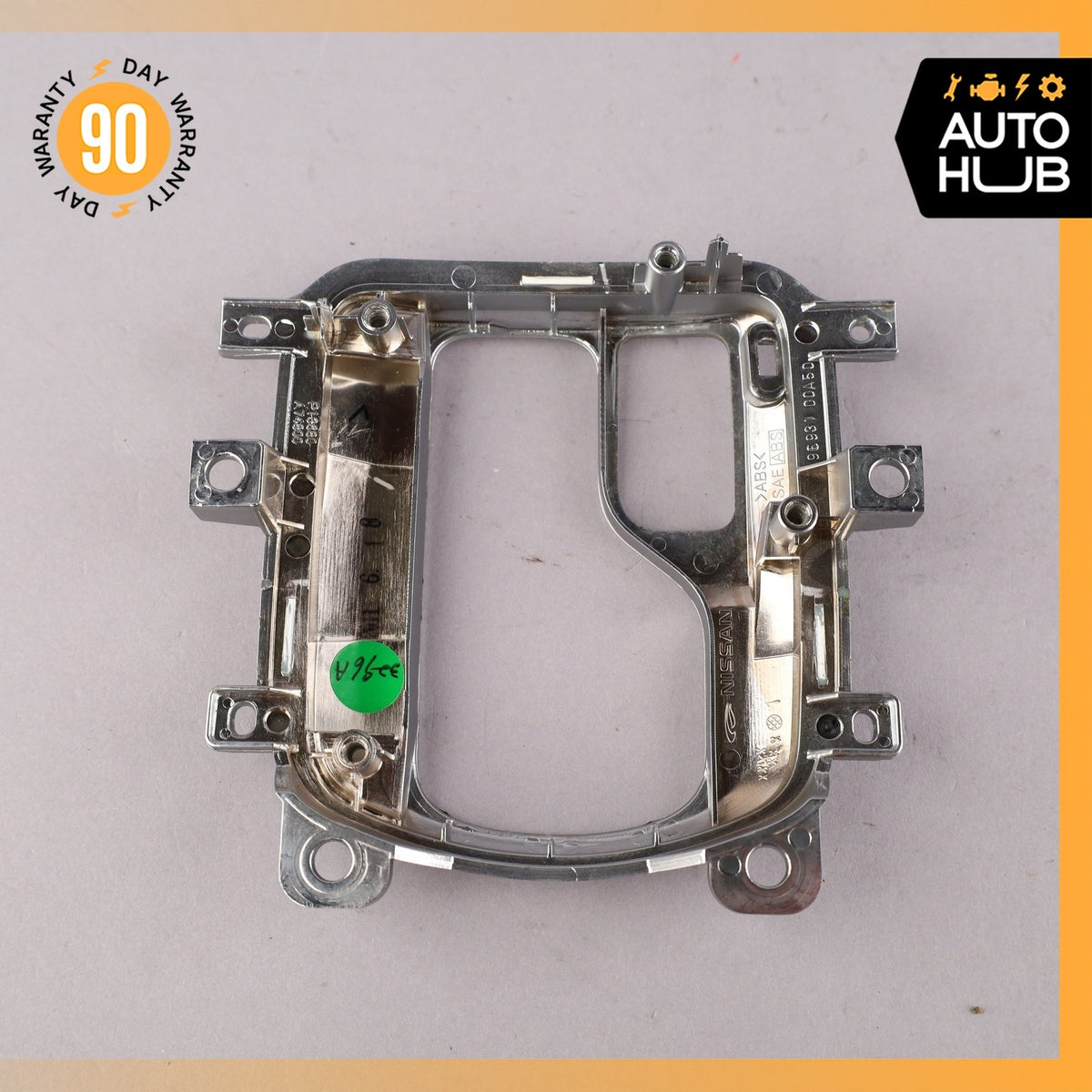08-13 Infinity G37 Center Console Shift Shifter Bezel Trim 77k - photo 9
