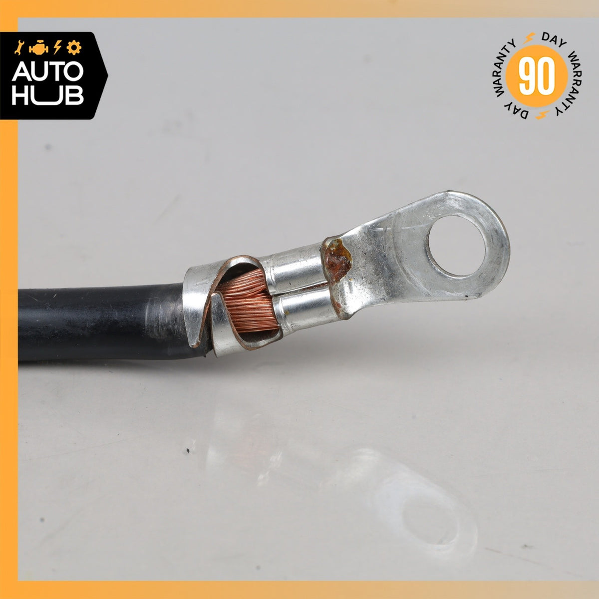 Mercedes W205 C63 AMG Negative Battery Terminal Cable Wire OEM - photo 6