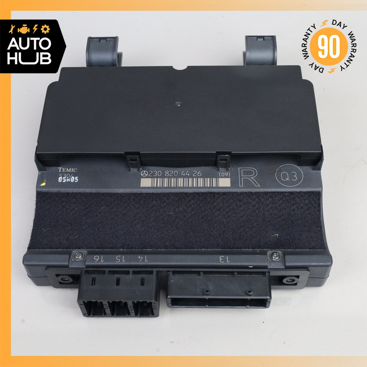 03-06 Mercedes R230 SL500 SL55 AMG Under Seat Control Module Right Side OEM - photo 3