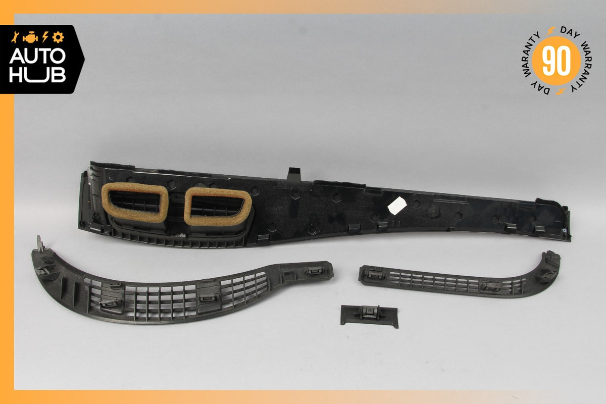 07-13 Mercedes W221 S600 S400 S550 Dashboard Air Vent Trim Panel Cover Set OEM - photo 7