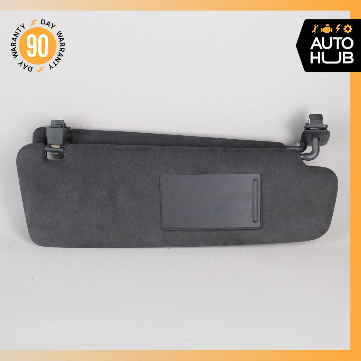15-18 Porsche Cayenne 958 Turbo Sun Visor Sunvisor Right Side Suede OEM - photo 8