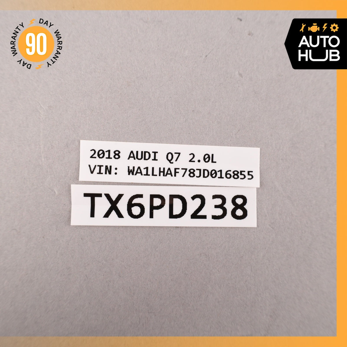 17-19 Audi 4M Q7 Rear Left Door Lock Latch Actuator OEM 87k - photo 10