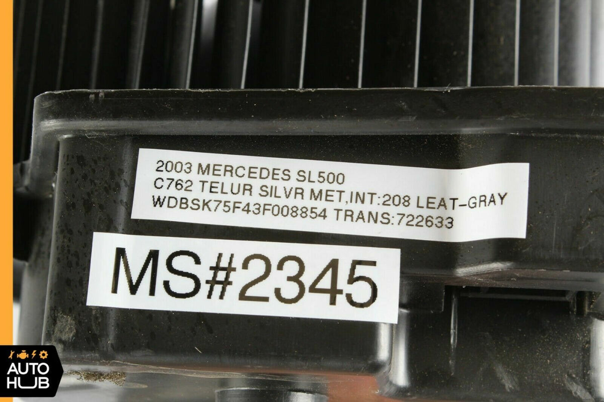 03-12 Mercedes R230 SL500 CLK500 AC A/C Heater Blower Motor Fan Resistor OEM - photo 9