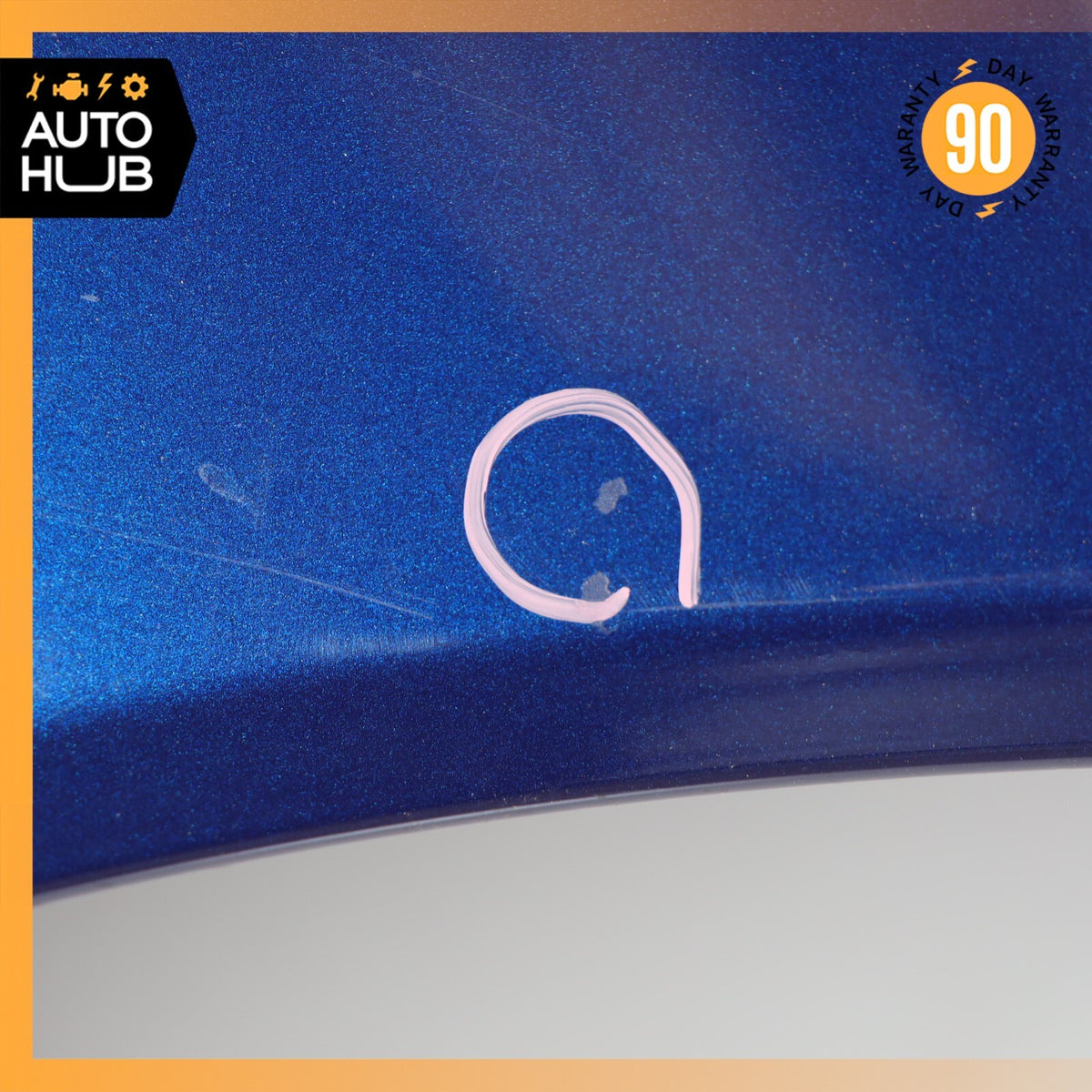 04-09 Cadillac XLR Quarter Panel Rear Left Driver Side Blue 10355380 OEM - photo 13