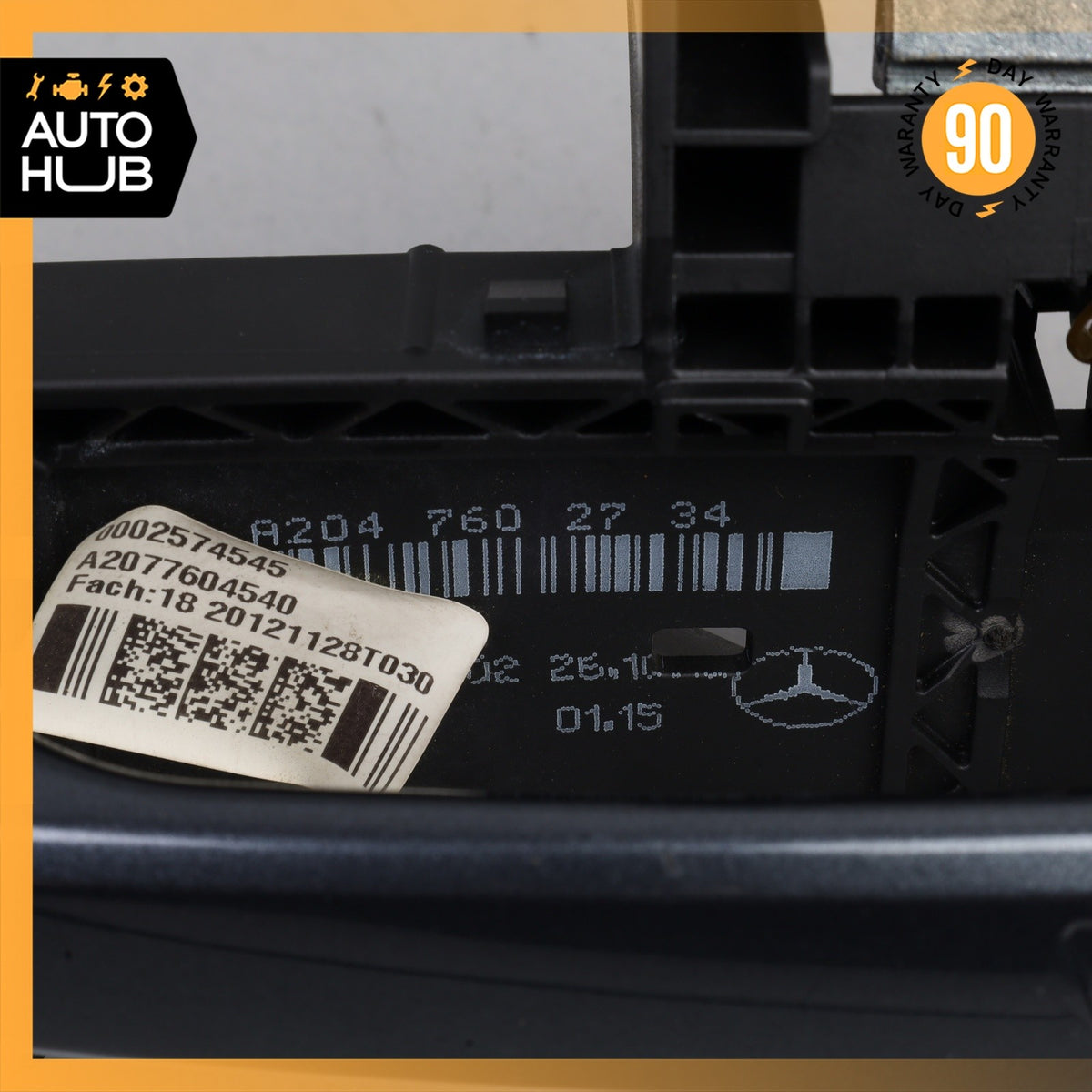 10-17 Mercedes W207 E350 E550 Right Side Exterior Door Handle Keyless Go OEM - photo 10