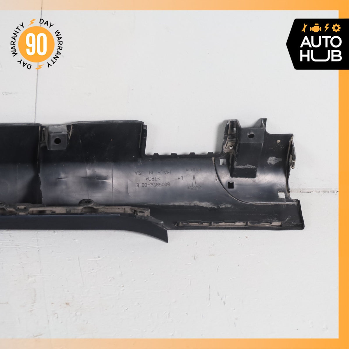 12-20 Tesla Model S Left Side Rocker Panel Side Skirt 600587400E OEM 63k - photo 18